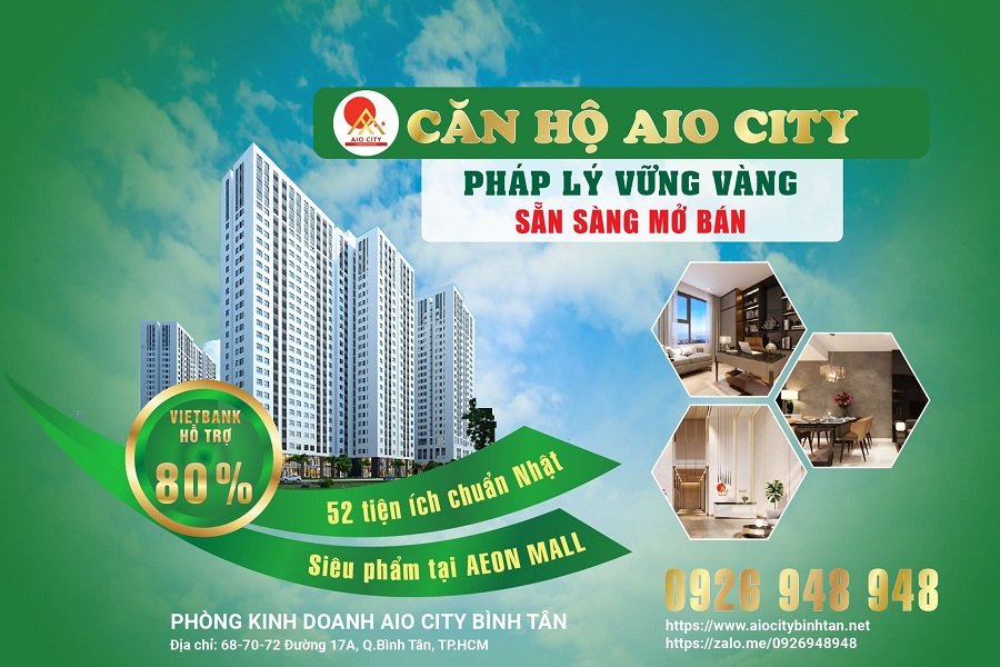 banner anh bia can ho aio city binh tan