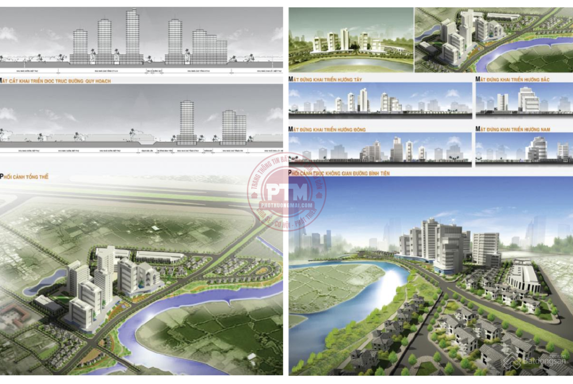 Mặt cắt dự án The Solina Khang Điền