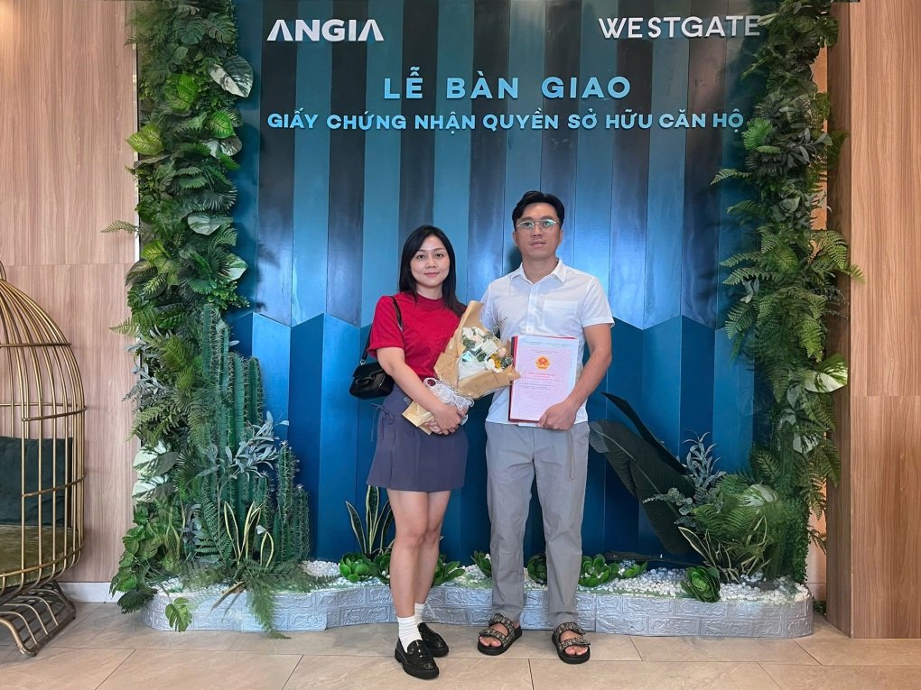 An Gia trao sổ hồng Westgate sau 9 tháng giao nhà