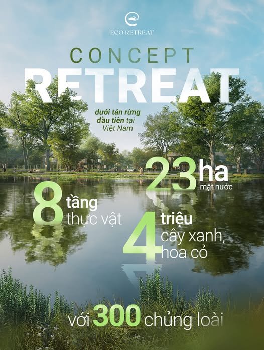 Concept rừng retreat tại Eco Retreat