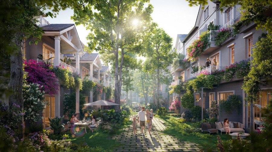 Phát triển 6 chỉ số, trở thành phiên bản tốt nhất của chính mình tại Eco Retreat 5 Cư dân Eco Retreat có không gian để thúc đẩy 6 chỉ số phát triển toàn diện - Ảnh phối cảnh dự án Eco Retreat