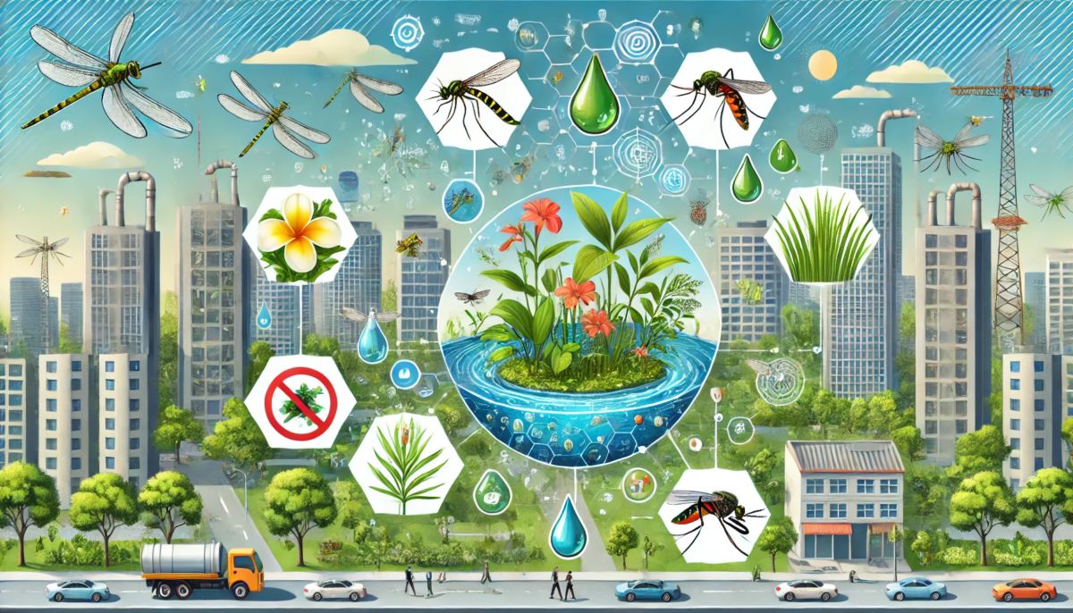 Khu Đô Thị Sinh Thái Có Nhiều Muỗi Không? Sự Thật Khiến Bạn Bất Ngờ! 3 Đây là hình ảnh thứ hai minh họa các biện pháp kiểm soát muỗi trong khu đô thị sinh thái.