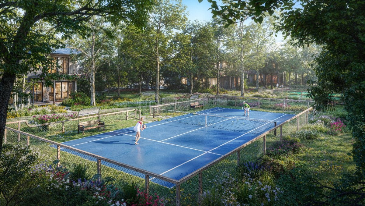 Nhà sáng lập Ecopark ra mắt dự án Eco Retreat phía tây TP.HCM 8 Eco Retreat giải bài toán không gian sống cho nhiều thế hệ. Ảnh phối cảnh dự án