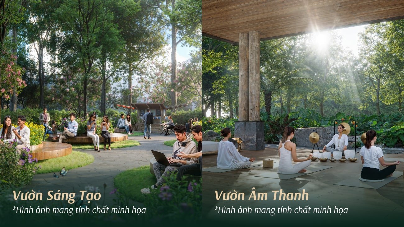 20 khu vườn tiện ích tại Khu đô thị xanh Eco Retreat