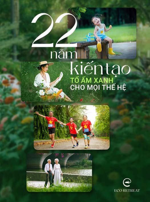 ECOPARK HANH TRINH 22 NAM KIEN TAO MOI TRUONG SONG TOT NHAT CHO MOI THE HE