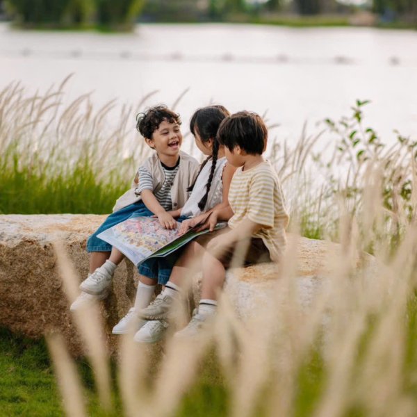 tre em vui choi tai khu do thi Eco Retreat 2