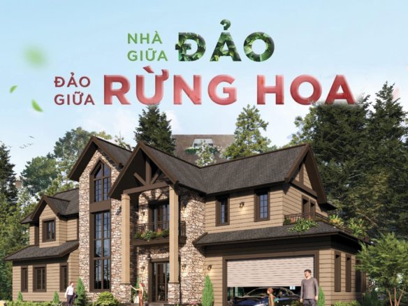 biet thu dao giua rung hoa