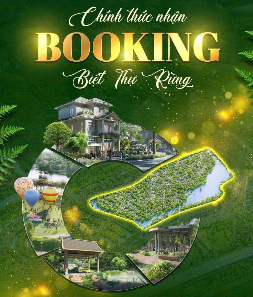CHINH THUC NHAN BOOKING BIET THU RUNG ECO RETREAT