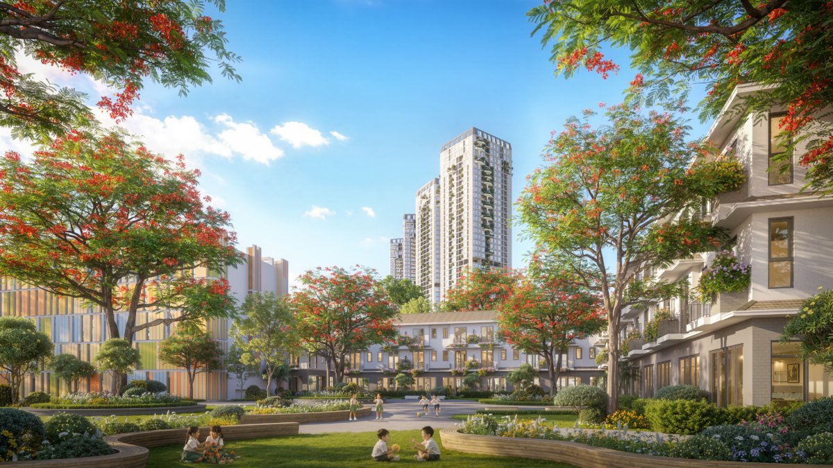 Ecopark ra mắt Rừng Phượng, đáp ứng nhu cầu của nhiều gia đình có con nhỏ trong độ tuổi đến trường 6 Rung Phuong 3